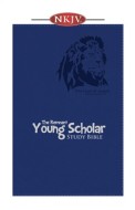 Young Scholar Study Bible (NKJV) Blue Leathersoft