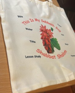 Linen Sabbath Bag to hold your belongings