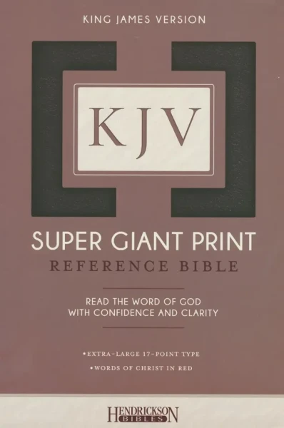 KJV Super Giant Print Bible